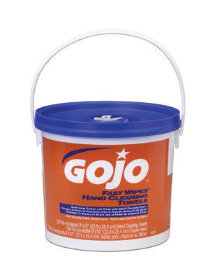 GOJO 130 Count Bucket FAST WIPES Hand Cleaning Towels