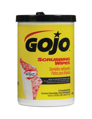 GOJO 72 Count Canister Scrubbing Wipes