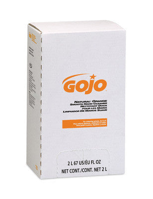 GOJO 2000 ml Refill Natural* Orange PRO 2000 Orange Citrus Scented Smooth Hand Cleaner