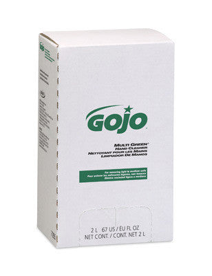 GOJO 2000 ml Refill MULTI GREEN Citrus Scented Multi-Purpose Hand Cleaner