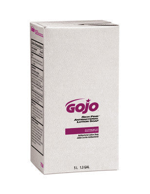 GOJO 5000 ml Refill Pink RICH PINK Antibacterial Lotion Soap