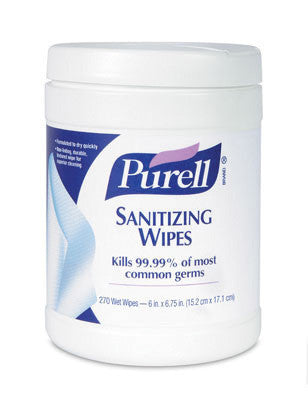 GOJO 270 Count Caniser PURELL Sanitizing Wipes