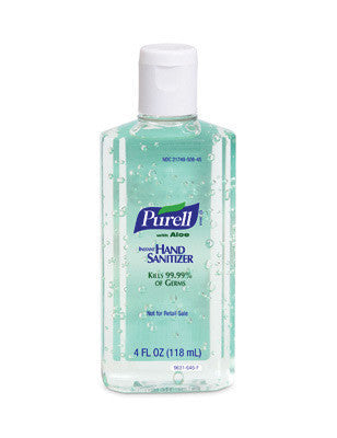 GOJO 4 Ounce Bottle PURELL Instant Hand Sanitizer With Aloe