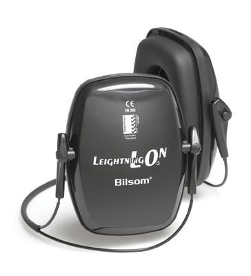 Howard Leight Leightning L0N Black Metal Neckband Noise Blocking Earmuffs