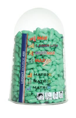 Howard Leight Max-Lite Uncorded Earplug Refill For LS-400 Leight Source Dispenser (200 Pair Per Bag)