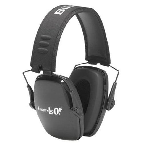 Howard Leight Leightning L0F Black Metal Headband Folding Earmuffs