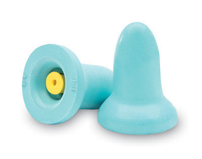 Howard Leight Multiple Use Pilot Bell Shaped Molded Polyurethane Foam Uncorded Earplugs (100 Pair Per Box)