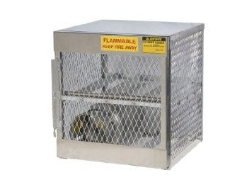 Justrite 49 1/2" X 30" X 32" 6 Cylinder Horizontal Storage Locker For Flammables