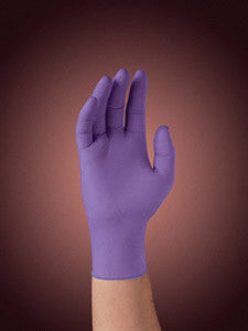 Kimberly-Clark Professional* Small Purple 9.5" Nitrile* Ambidextrous Powder-Free Disposable Gloves With Textured Finger Tip Finish And Beaded Cuffs (100 Each Per Box)