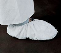 Kimberly-Clark Professional* One Size Fits All White KleenGuard* A20 MICROFORCE Disposable Shoe Cover With Fully Elasticized Closure (300 Per Case)