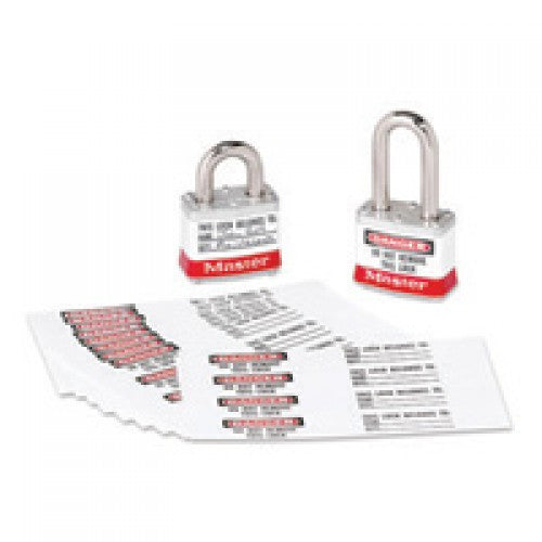 Master Lock 7/8" Photo Identification Lables For Number 3, 6835, 6836 And A1100 Series Padlocks (50 Labels Per Package)