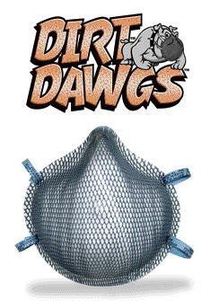 Moldex Medium/Large Dirt Dawgs N95 Particulate Disposable Respirator With Dura-Mesh Shell - NIOSH 42CFR84 (20 Each Per Box)