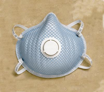 Moldex Medium/Large N95 Particulate Disposable Respirator With Exhalation Valve And Dura-Mesh Shell - NIOSH 42CFR84 (10 Each Per Box)