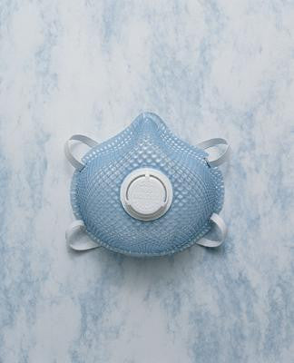 Moldex Small N95 Particulate Disposable Respirator With Exhalation Valve And Dura-Mesh Shell - NIOSH 42CFR84 (10 Each Per Box)