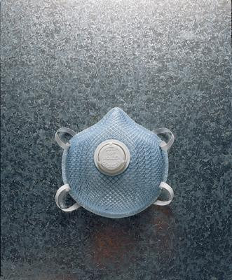 Moldex Medium/Large N95 Particulate Disposable Respirator With Exhalation Valve Dura-Mesh Shell And Low Profile Nose Bridge - NIOSH 42CFR84 (10 Each Per Box)