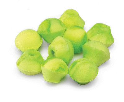 Moldex Wave Band Bright Green Foam Banded Earplug Replacement Pods