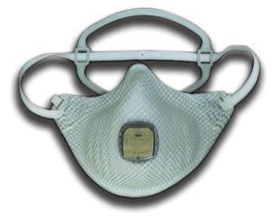 Moldex Small EZ-ON N95 Particulate Disposable Respirator With Ventex Exhalation Valve And Dura-Mesh Shell - NIOSH 42CFR84 (100 Each Per Box)