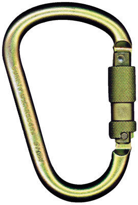 MSA 1" Auto-Locking Steel Carabiner