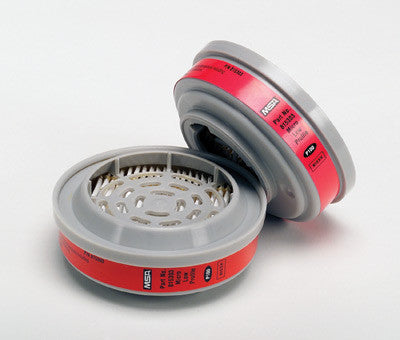 MSA Low Profile P100 Filter Cartridge For Advantage Series Air Purifying Respirator