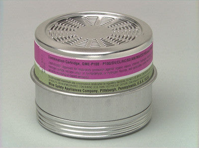 MSA GME Short Stack Cartridge For Comfo Series Air Purifying Respirator (APR) With P100 Filter
