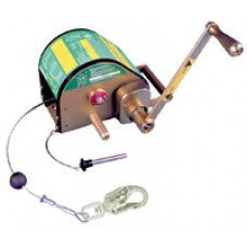 MSA 50' Lynx Side Mount Personnel/Material Hoist With Emergency Drive, Air Drive Adapter And 50' Galvanazied Wire Rope