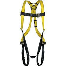 MSA Standard Workman Vest Style Harness With Qwik-Fit Chest Strap And Leg Buckles