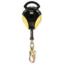 MSA 30' Workman Stainless Steel Cable Self-Retracting Lanyard With Swivel Snaphook And Load Indicator