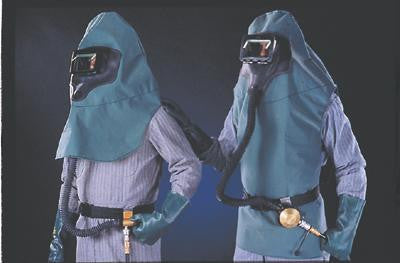 MSA 10 - 15 PSI Abrasi-Blast Supplied Air Respirator With Shoulder-Length Hood With Collar