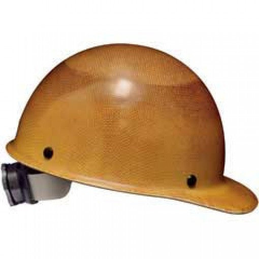 MSA Natural Tan Skullgard Class G Type I Phenolic Hard Cap With Fas-Trac Suspension