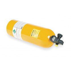 MSA Stealth H-45 4500 PSIG High Pressure Cylinder And Valve For Supplied Air Systems With 45 Minute Air Supply
