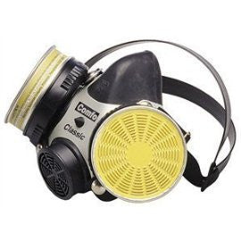 MSA Medium Black Hycar Rubber Comfo Classic Half Mask Facepiece