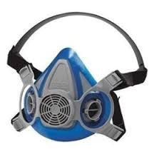 MSA Small Thermoplastic Rubber Advantage 200 LS Half Mask Facepiece With Single Neckstrap
