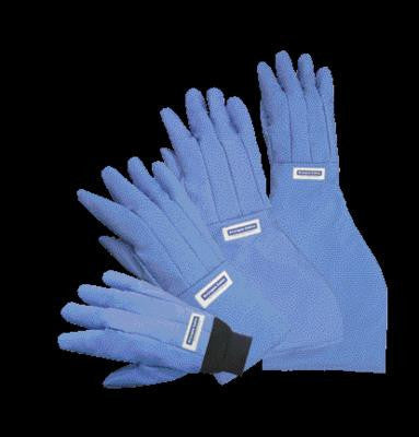 National Safety Apparel Large Blue 18" - 19" Elbow Length Cryogen Safety Gloves