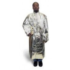 National Safety Apparel 3X 50" 16 Ounce Alumnized Acrysil Jacket With Snap Front And Cuff