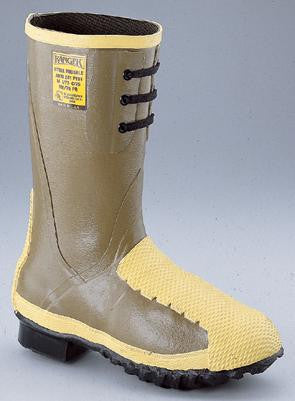 Servus by Honeywell Size 13 Flex-Gard Brown 12" Rubber Flexible Metatarsal Guard Boots With Trac Tread Outsole And Steel Toe