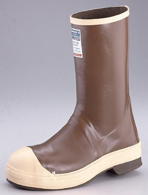 Servus by Honeywell Size 7 Neoprene III Brown 12" Neoprene And Latex Boots With Chevron Outsole And Steel Toe