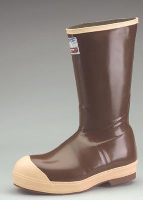 Servus by Honeywell Size 9 XTRATUF Brown 16" Polymeric Foam Insulated Neoprene Safety Boots With Chevron Outsole And Steel Toe