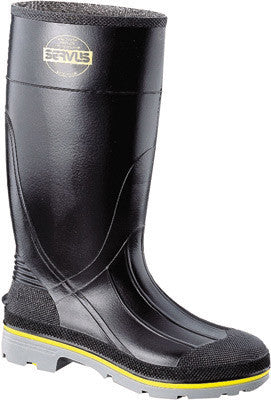 Servus by Honeywell Size 7 XTP Black 15" PVC Safety Hi Boots With Dual Compound Outsole And Steel Toe