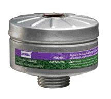 North By Honeywell Ammonia/Methylamine Cartridge With High Efficiency Particulate Air-Purifying (HEPA) Filter For Use With Compact Air PAPR (3 Each Per Box)
