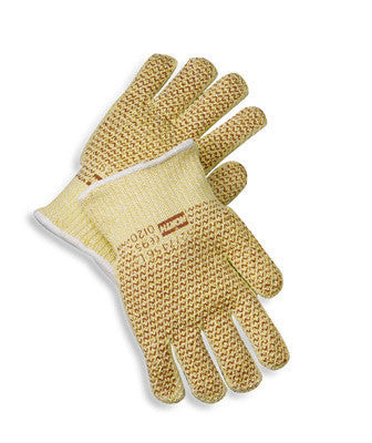 North X-Large Grip N 7 Gauge Kevlar Blended Hot Mill Glove With Nitrile Coating On Both Sides And Wide Cuffs