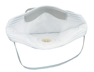 North Safety N95 Nuisance Particulate Disposable Respirator With Exhalation Valve