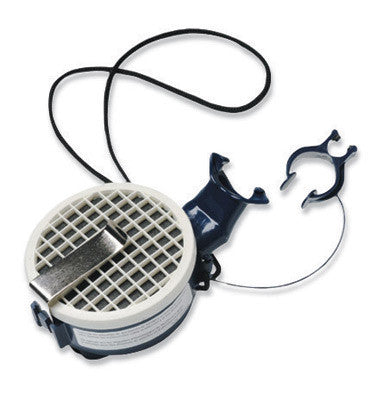 North Silicone 7900 Series Mouthbit Acid Gas Air Purifying Respirator With Belt Clip