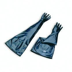 North Size 9 3/4 15 Mil Neoprene Hand Specific Dry Box Glove With 8" Port