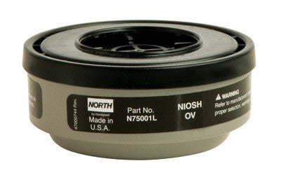 North Organic Vapor Cartridge For 5400, 5500, 7400 And 7500 Series Air Purifying Respirator (APR)