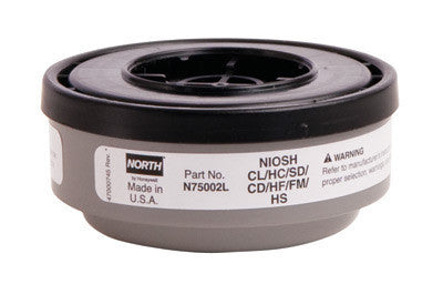North Acid Gas And Formaldehyde Cartridge For 5400, 5500, 7400 And 7500 Series Air Purifying Respirator (APR)