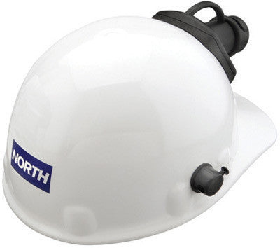 North Primair 200 Series Powered Air Purifying Respirator With White E2 Hardhat