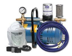 North Portable 3/4 hp Ambient Air Pump Kit (Contains Air Pump, Complete Airline, Hose And Quick Connect)