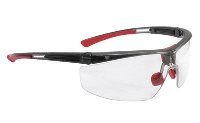 North By Honeywell Adaptec Safety Glasses With Transluscent Black Frame And Clear 4A Anti-Fog, Anti-Static And Anti-Scratch Lens