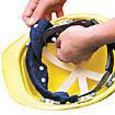 OccuNomix Navy Terry Toppers Snap-On Sweatband For Headgear