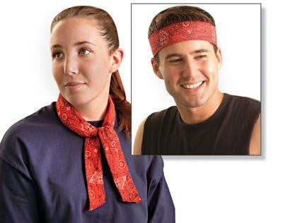 OccuNomix One Size Fits All Assorted Colors MiraCool Bandana